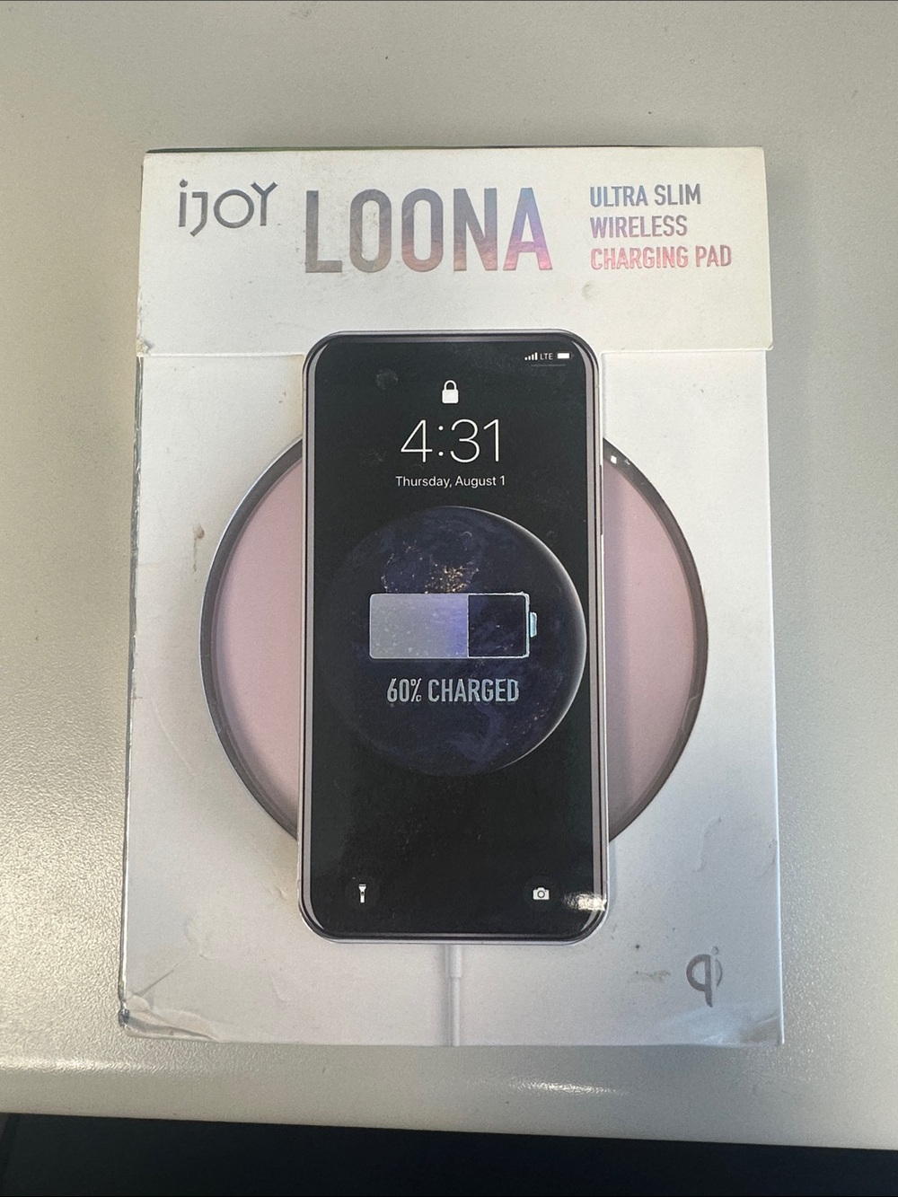 Wireless Charging Pad - Pink